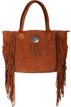 Scully Leather Top Handle Tote