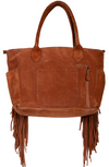 Scully Leather Top Handle Tote