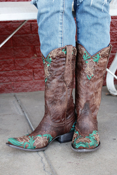 Old Gringo Erin Boots~ Custom Cowgirl Kim Color and Embroidery