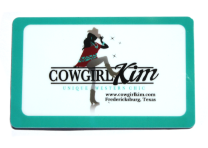 Cowgirl Kim Gift Cards