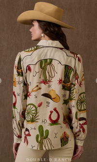 Double D Ranchwear - Atomic Ranch Top