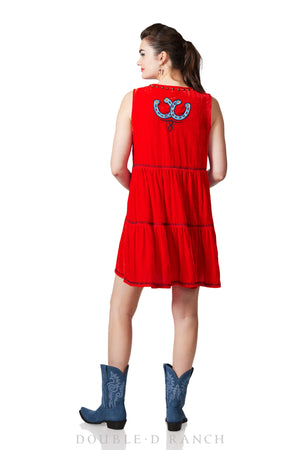 Double D Ranch - Terra Nova Dress - Rocket Red