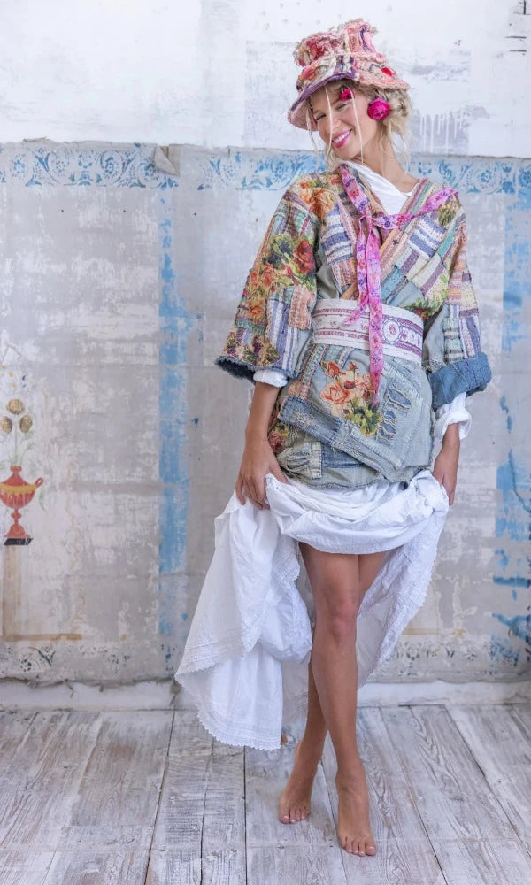 Magnolia Pearl - Jacket 815 - Denim Hippie Kimono - Tulum