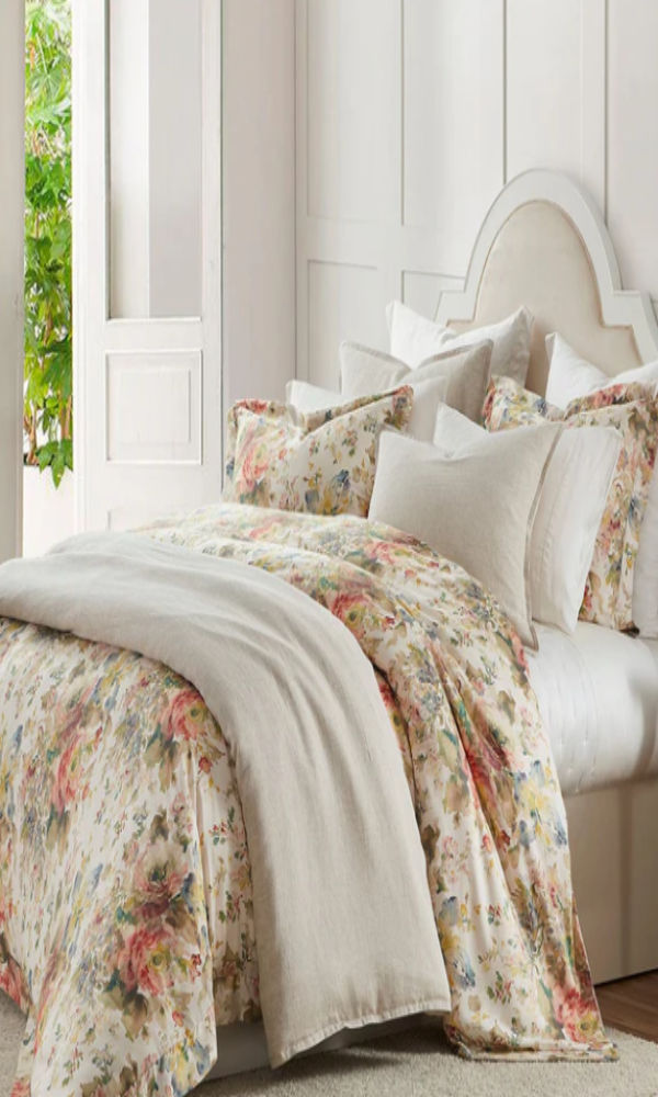 HiEnd Accents - Jardin Lyocell Bedding Set