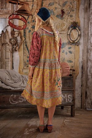 Magnolia Pearl - Gutta Garden Dress - Raspberry Patch