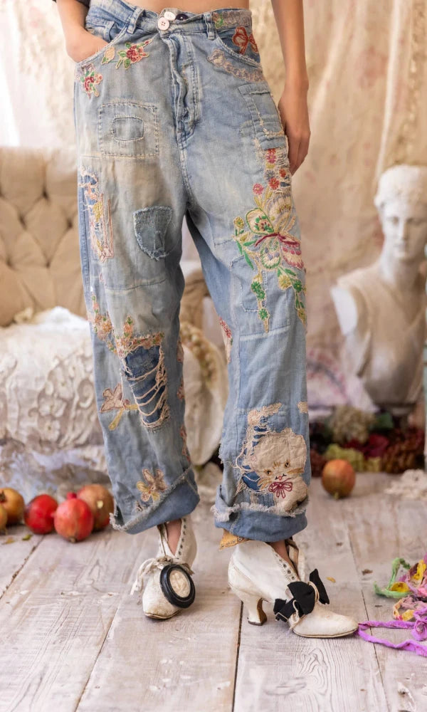 Magnolia  Pearl Pants 423 - Lil Friends Miners Denims - Washed Indigo