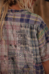 Magnolia Pearl - YD Patchwork Perletta Shirt - Madras Rainbow