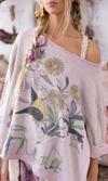 Magnolia Pearl - Flight Flowers Frida Nago Sweatshirt - Azalea Dip Dye