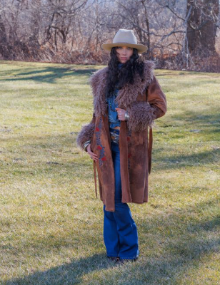 Tasha Polizzi - Arlie Jacket - Cinnamon