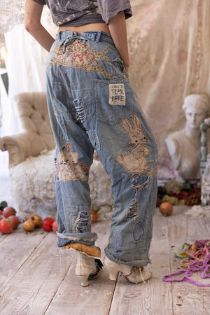 Magnolia  Pearl Pants 423 - Lil Friends Miners Denims - Washed Indigo