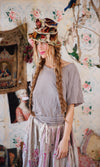 Magnolia Pearl - Boyfriend T - Moss Gray