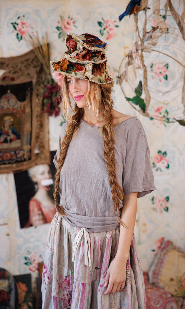 Magnolia Pearl - Boyfriend T - Moss Gray