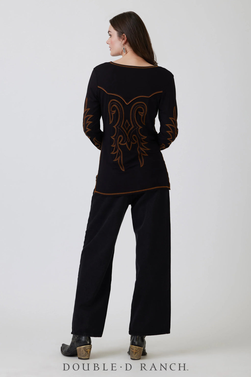 Double D Ranch - Wade Tee - Black