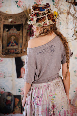 Magnolia Pearl - Boyfriend T - Moss Gray