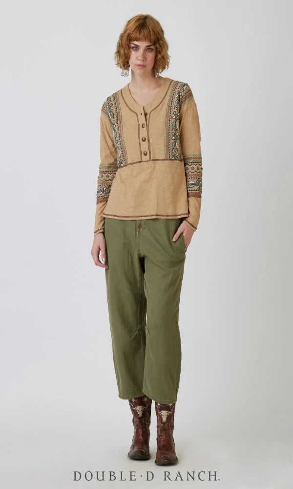 Double D Ranch - Noemi Top - Straw