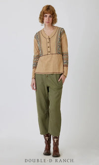 Double D Ranch - Noemi Top - Straw