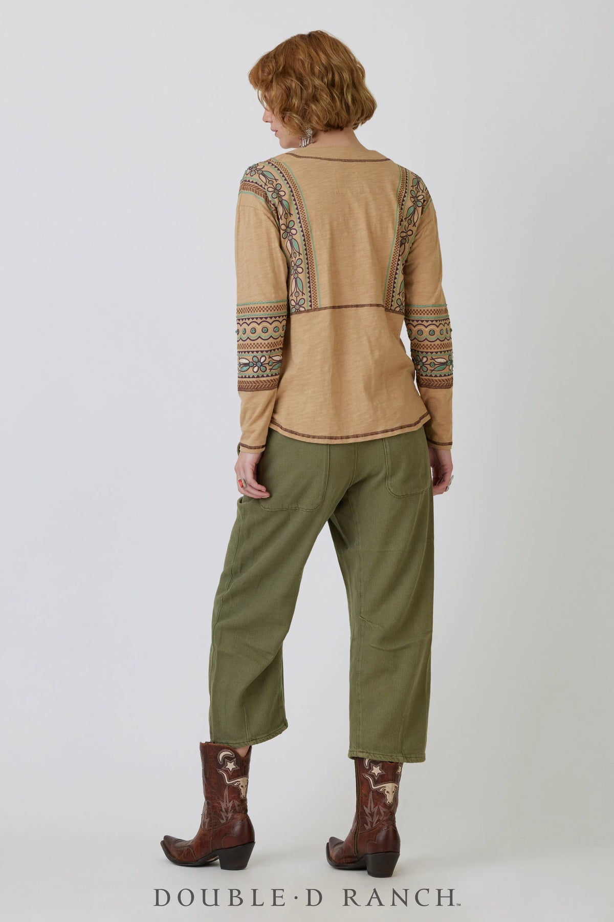Double D Ranch - Noemi Top - Straw