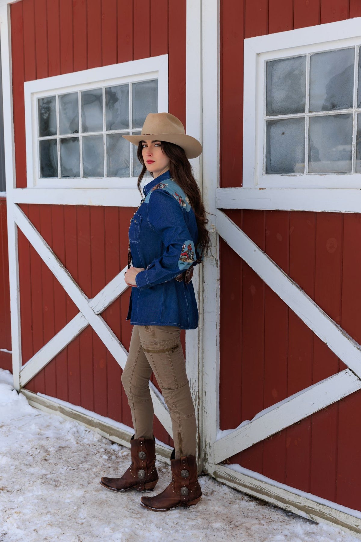 Tasha Polizzi Adirondack Shirt - Washed Blue