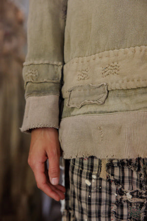 Magnolia Pearl -Fleece Riehl Henley - Aged