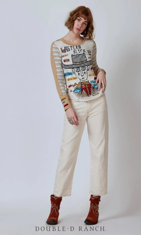 Double D Ranch - Western Slick Up Top