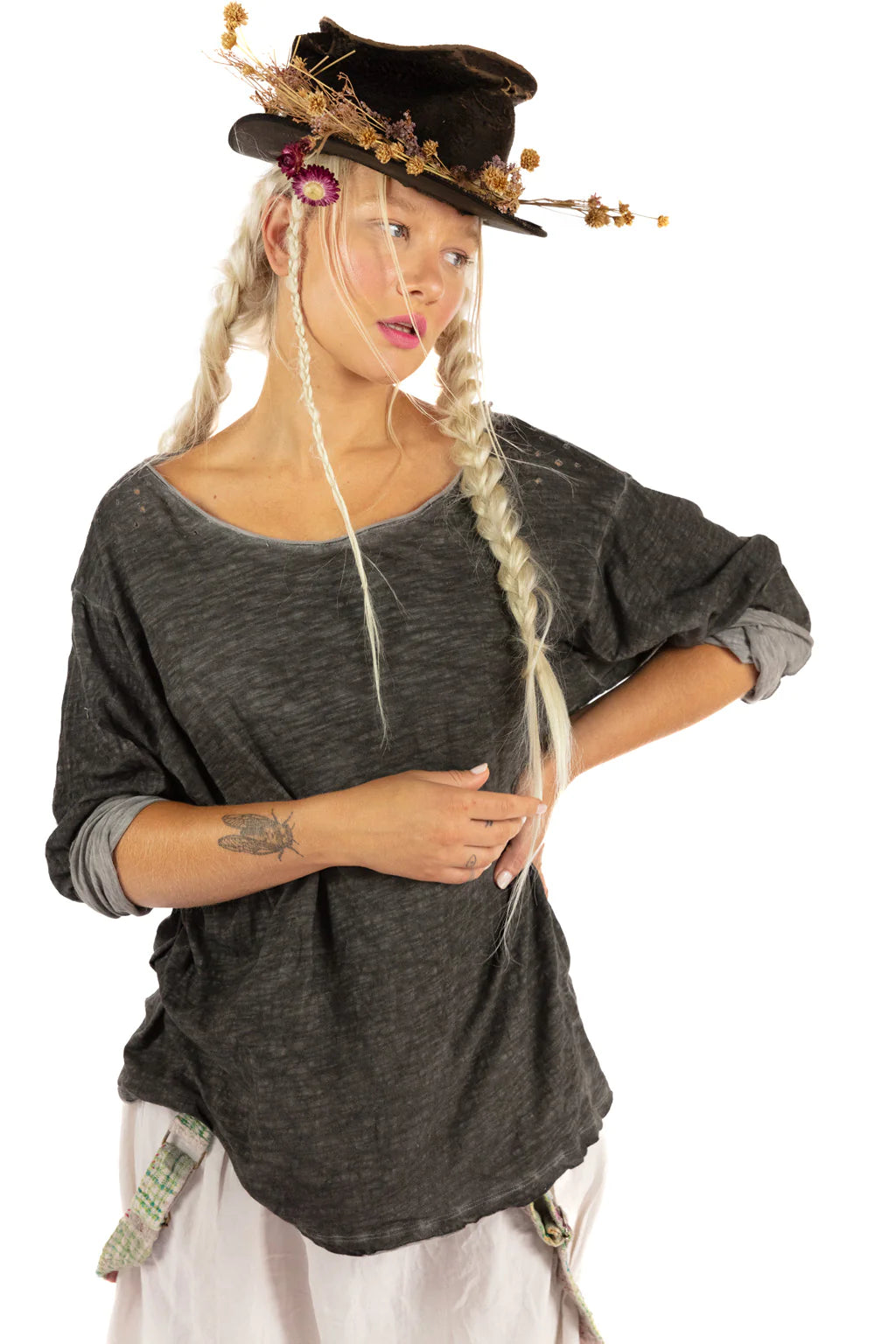 Magnolia Pearl  Top 1532 - Dharma Dye Viggo T - Ozzy