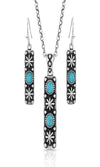Montana Silversmith - Starlight Starbrite Stone Turquoise Jewelry Set