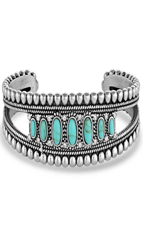 Montana Silversmith - Lucky Roads Turquoise Cuff Bracelet