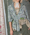 Magnolia Pearl  Top 1501 - YD Plaid Kelly Western Shirt - Grandpa Joe