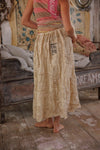 Magnolia Pearl - Eyelet Patchwork Pissarro Skirt - Swan