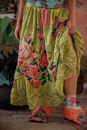 Magnolia Pearl - Eyelet Lala Skirt - Yuzu