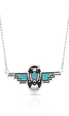 Montana Silversmith - Spirit of Thunderbird Necklace - Turquoise