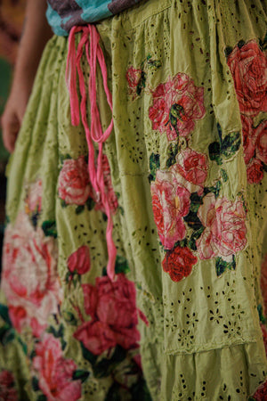 Magnolia Pearl - Eyelet Lala Skirt - Yuzu