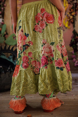 Magnolia Pearl - Eyelet Lala Skirt - Yuzu