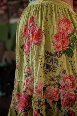 Magnolia Pearl - Eyelet Lala Skirt - Yuzu