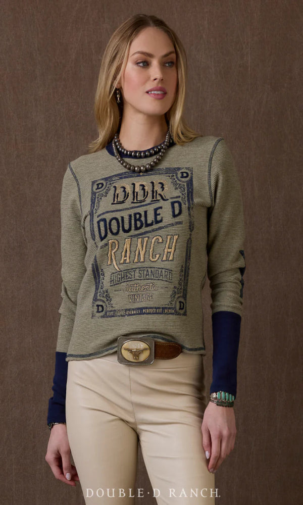 Double D Ranchwear - Workwear Tee - Mineral