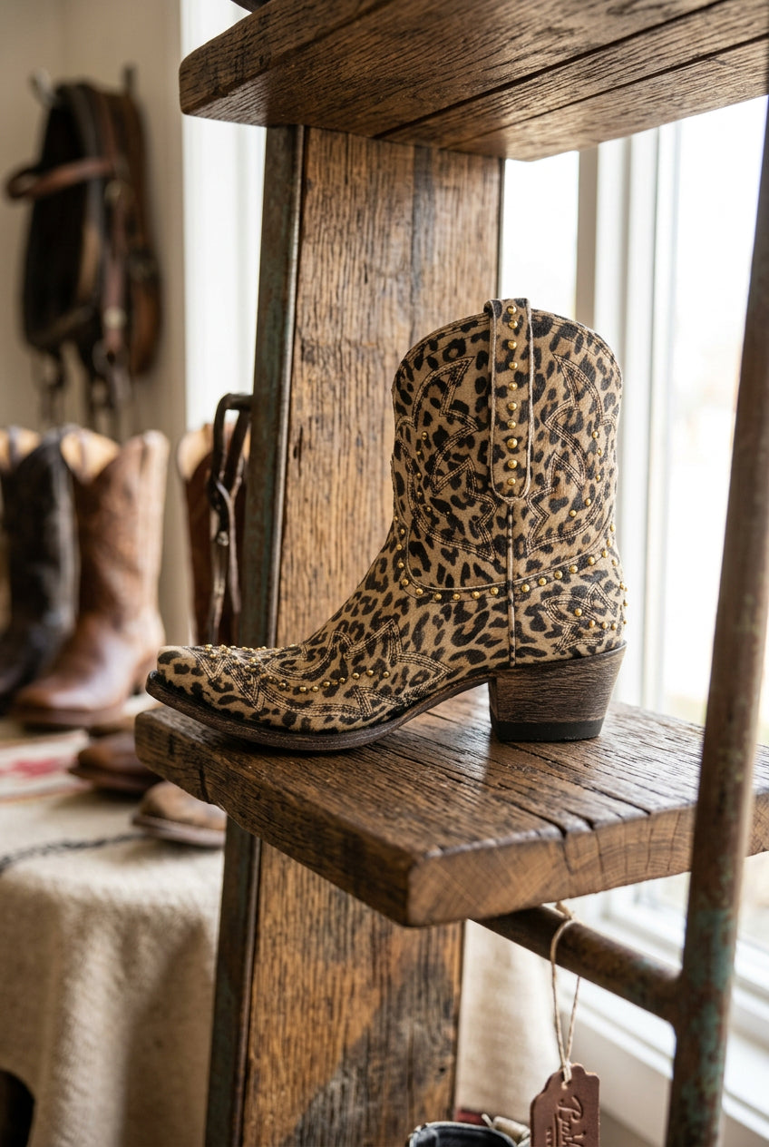 Lane Exclusive Saratoga Stud Leopard Shorties