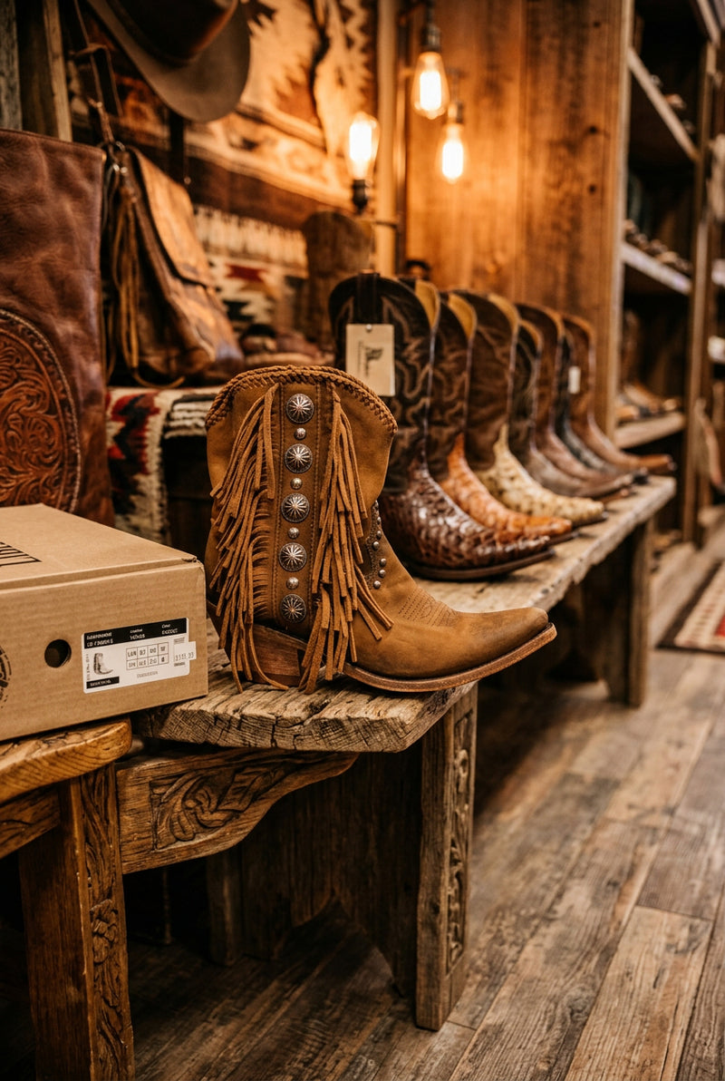 Liberty Black Vegas leather Faggio boot