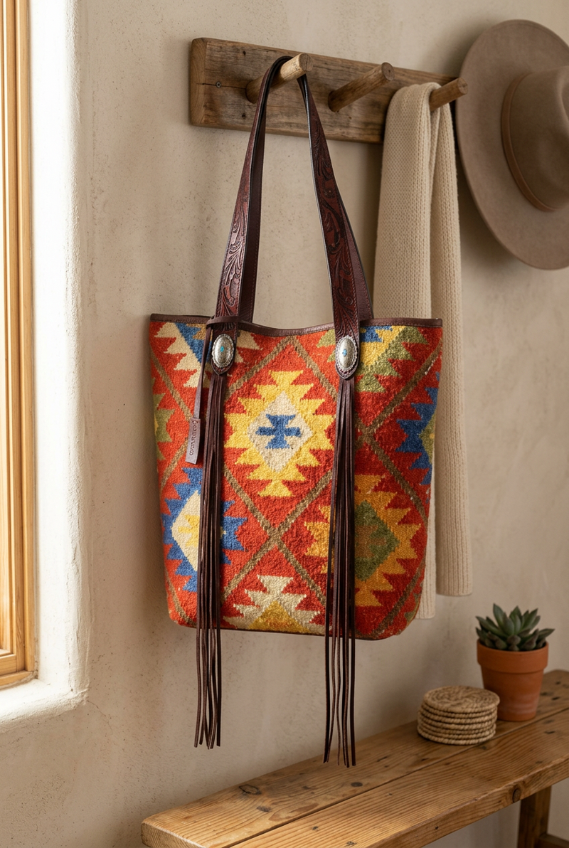 M&F Brynlee Aztec Tote