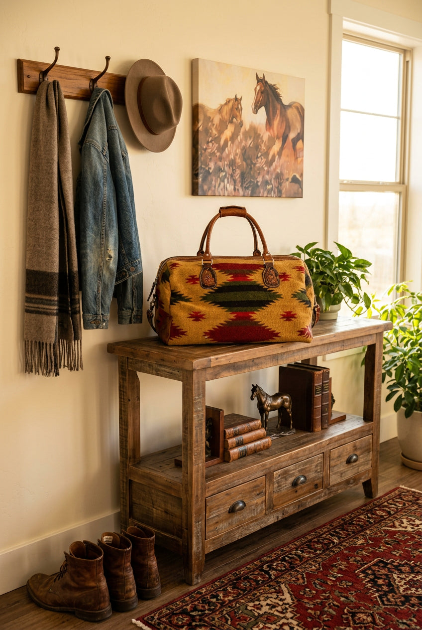 M & F Western Angel Ranch duffle bag