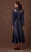 Double D Ranchwear - Sacking Cloth Blouse - Denim