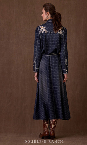 Double D Ranchwear - Sacking Cloth Blouse - Denim