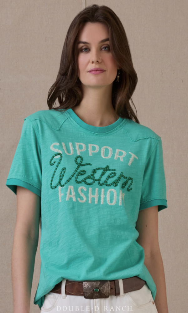 Double D Ranch - Support Western Fashion Top