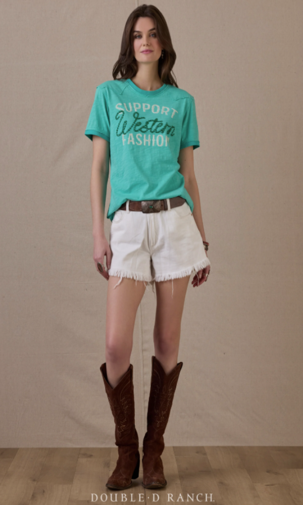 Double D Ranch - Support Western Fashion Top