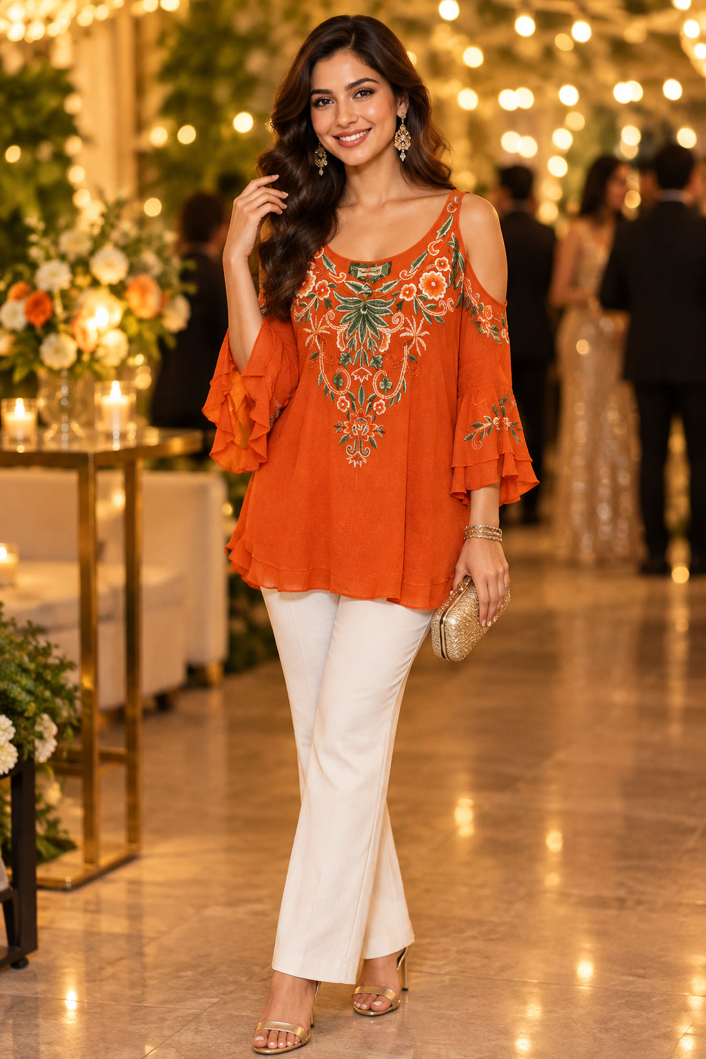 Vintage Collection - Fiesta Red Blouse