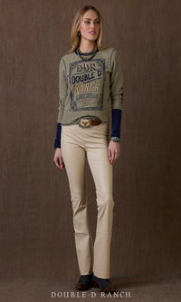 Double D Ranchwear - Workwear Tee - Mineral