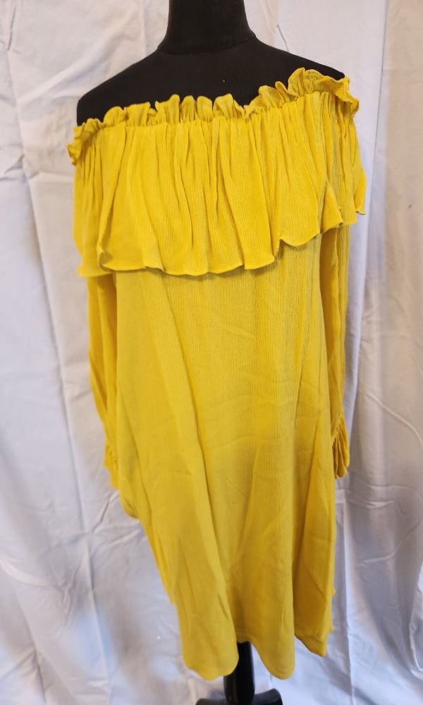 Vintage Collection - Yellow Blooming Top - MEDIUM ONLY