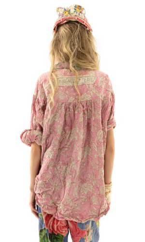 Magnolia  Pearl - Top1144 - Blockprint Tora Shirt - Pere