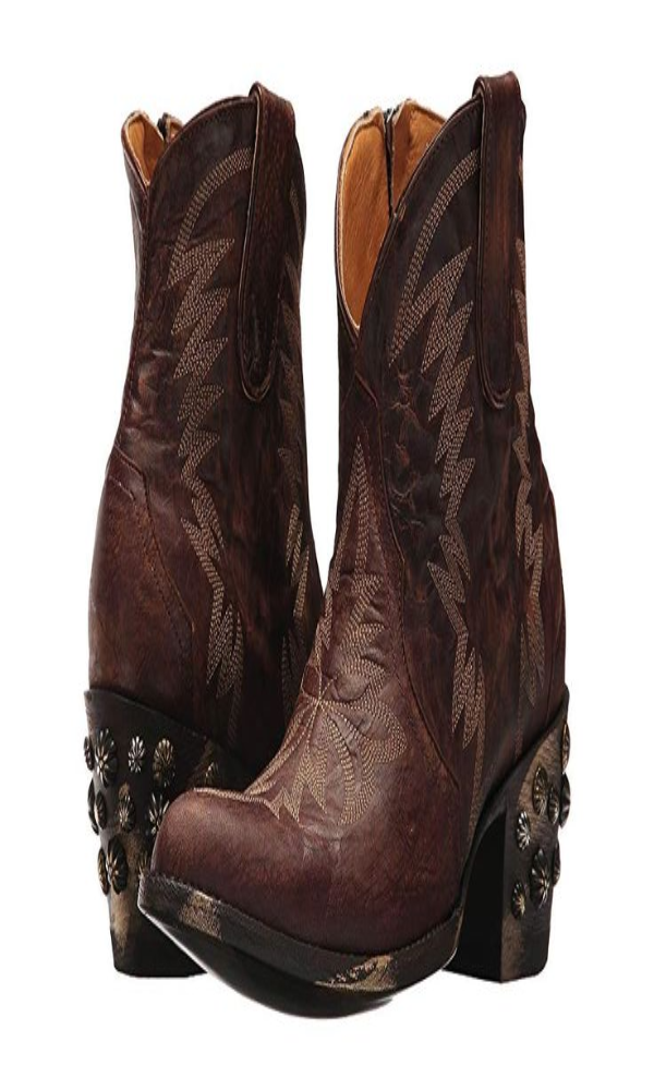 Old Gringo - Moreen Short Brass Boot