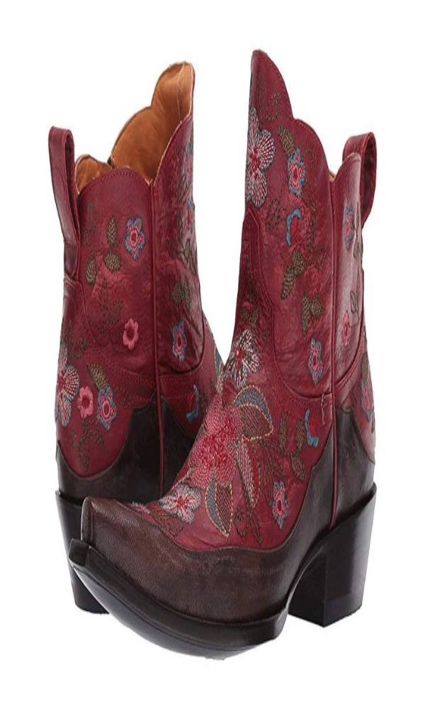 Old Gringo - Bonnie Short Ankle Boot - Red