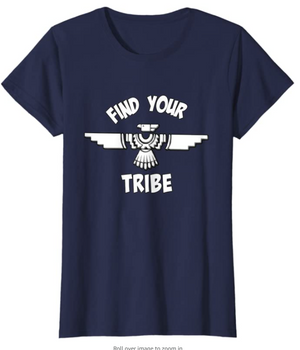Cowgirl Kim Tribal Thunderbird Find Your Tribe Tee